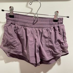 Purple Lululemon Shorts - Size 4 (Reg)